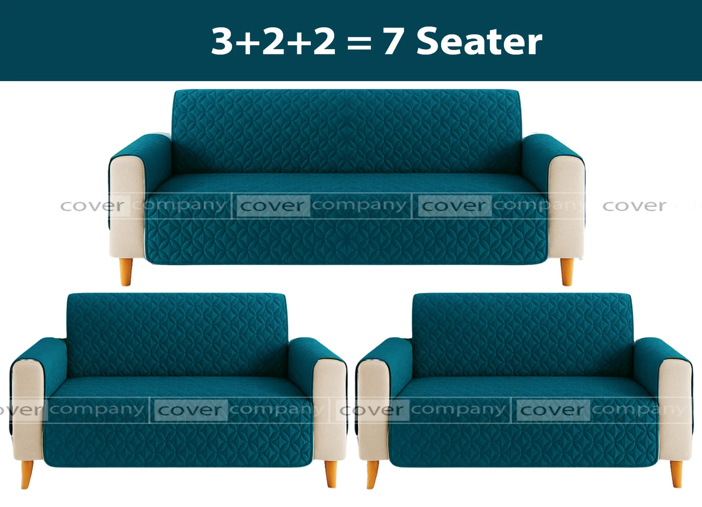 Ultrasonic Sofa Cover (Zink )