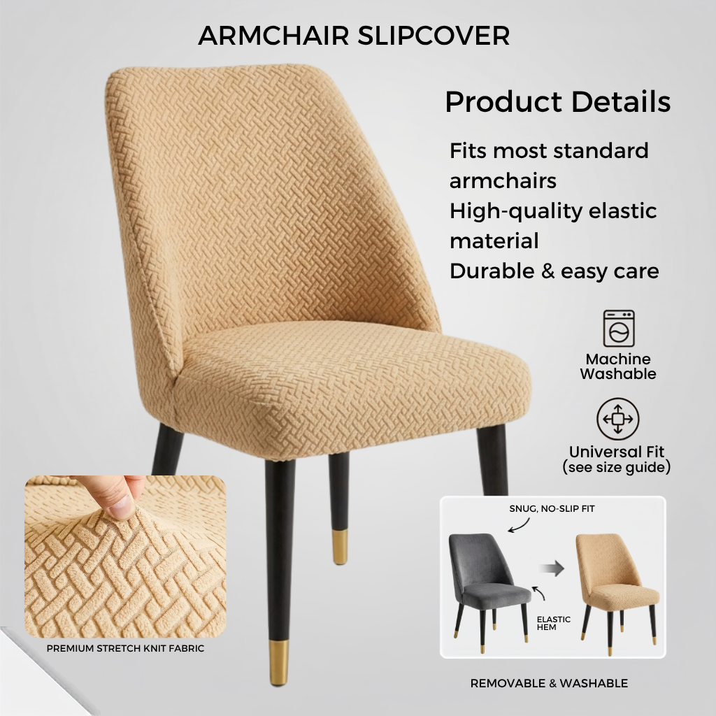 Stripe Jacquard Chair Covers -CC_D2