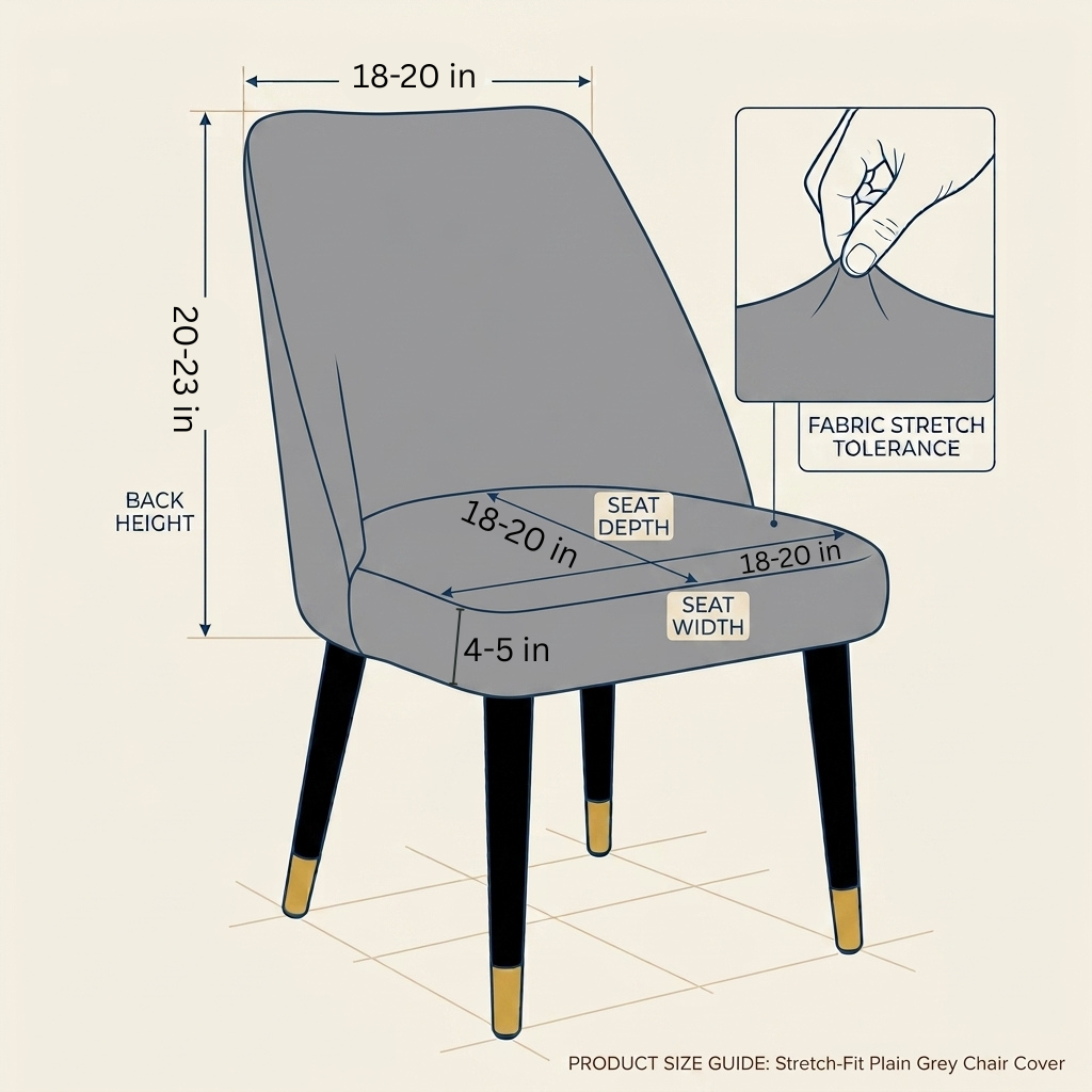 Stripe Jacquard Chair Covers -CC_D2