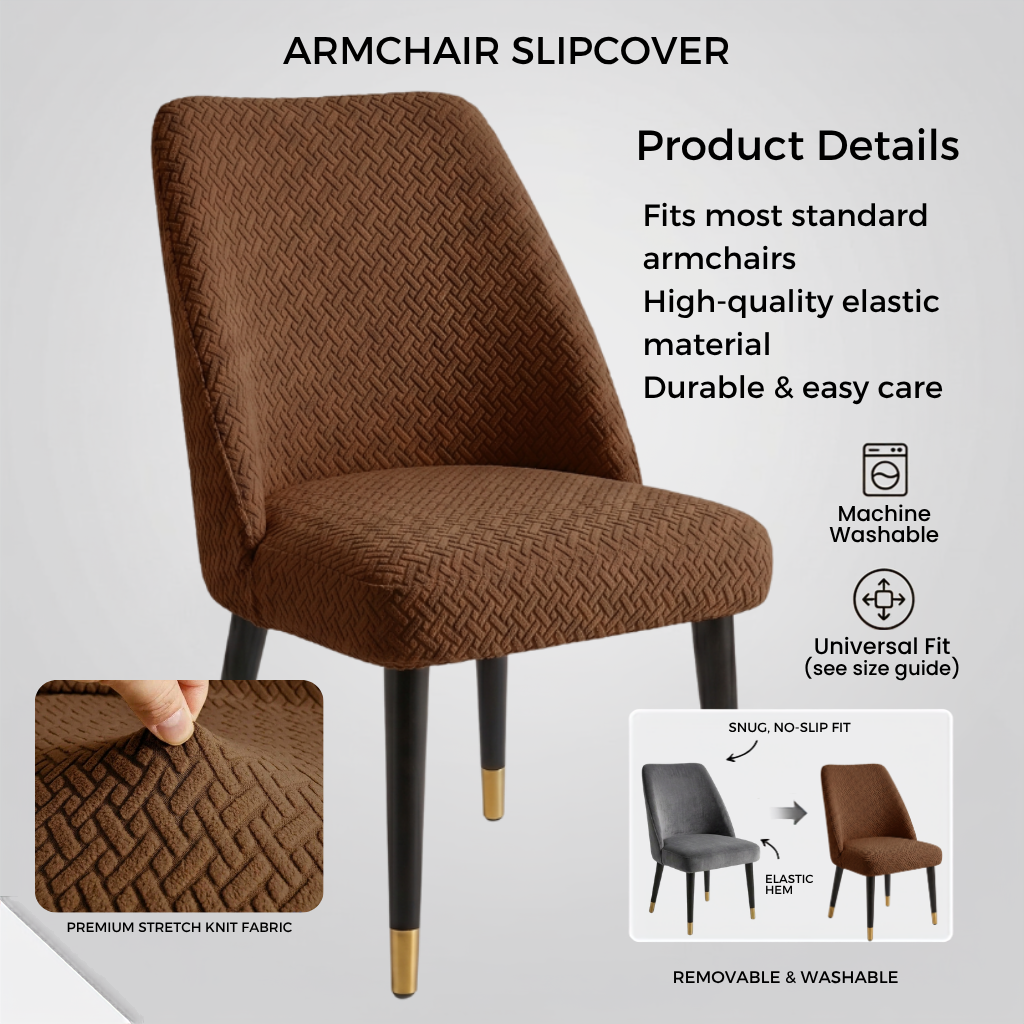 Stripe Jacquard Chair Covers -CC_D2