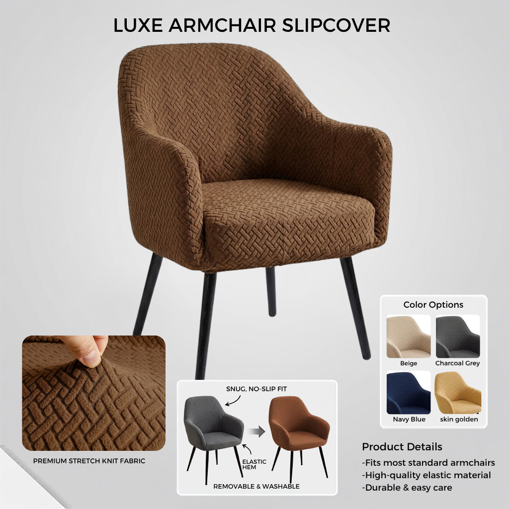 Stripe Jacquard Chair Covers -CC_D5