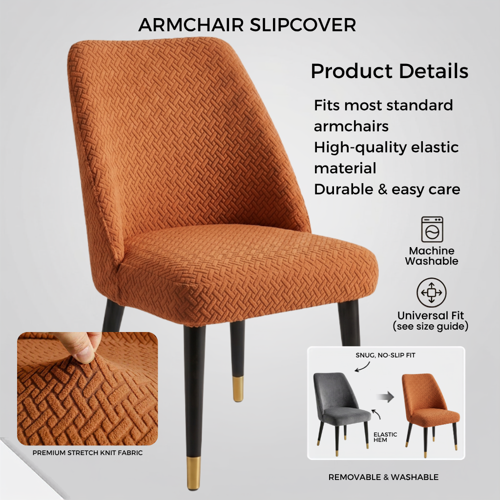 Stripe Jacquard Chair Covers -CC_D2