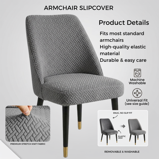 Stripe Jacquard Chair Covers -CC_D2