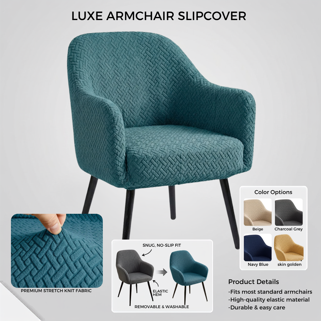 Stripe Jacquard Chair Covers -CC_D5