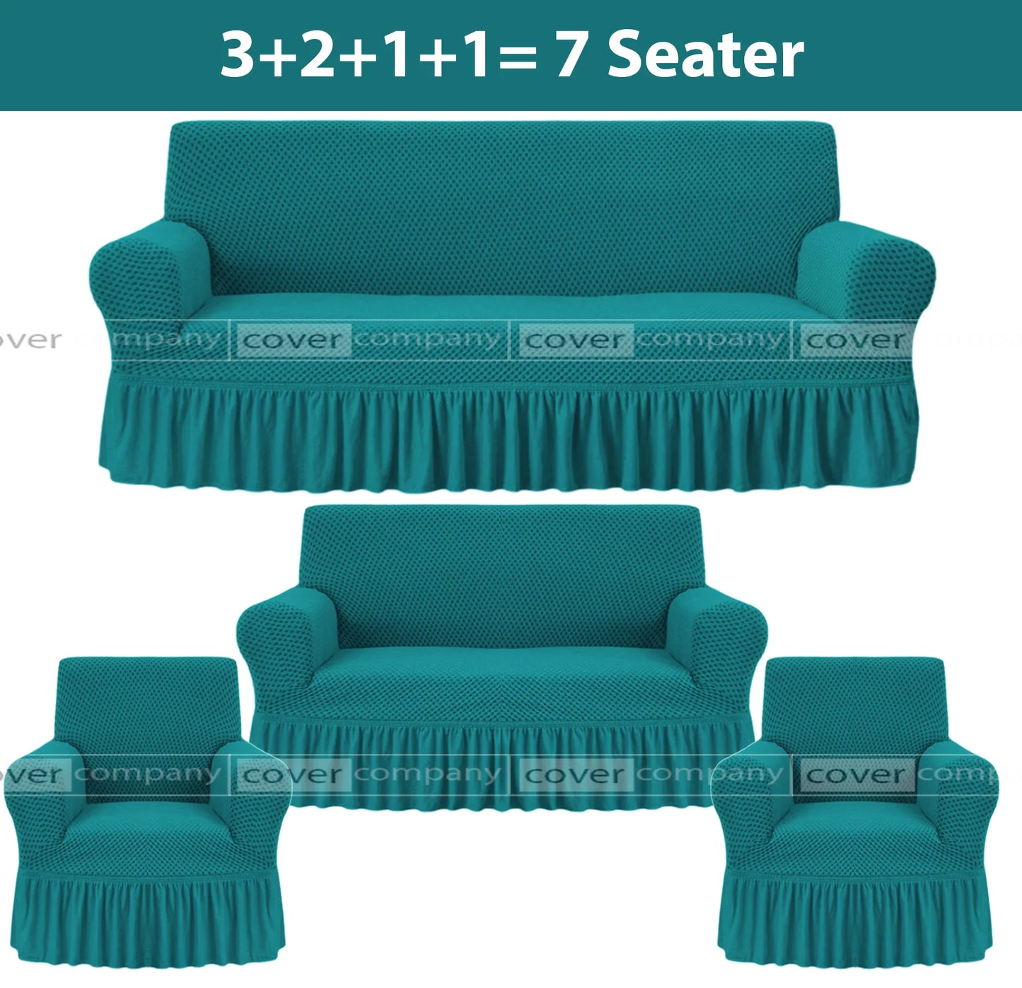 Turkish Style Sofa Cover Zink