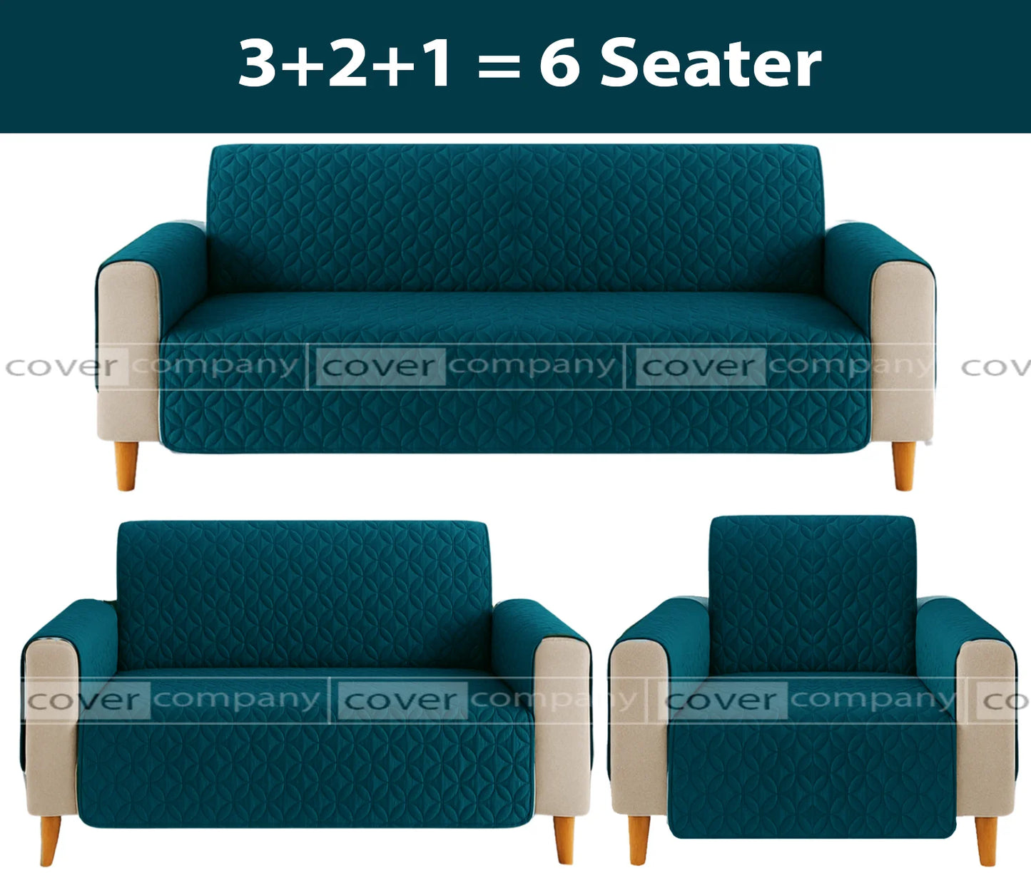 Ultrasonic Sofa Cover (Zink )