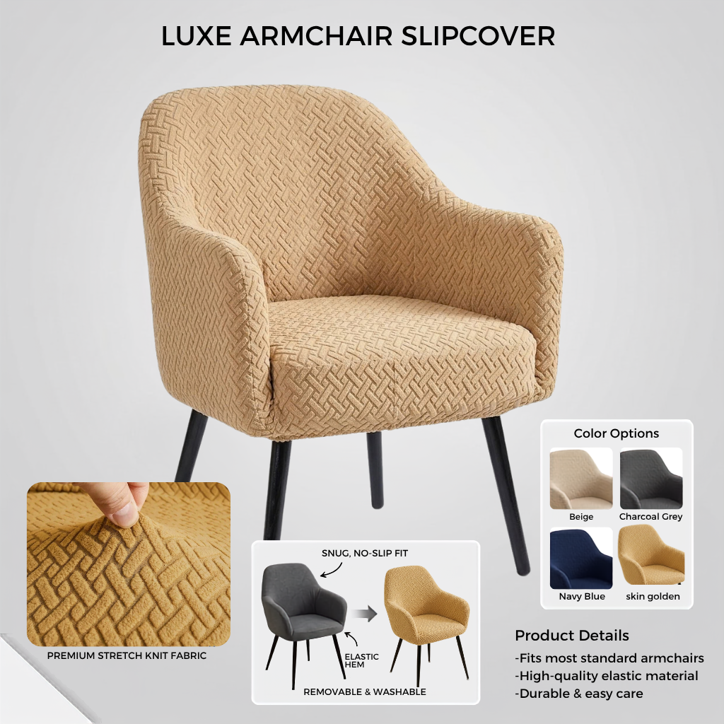 Stripe Jacquard Chair Covers -CC_D5