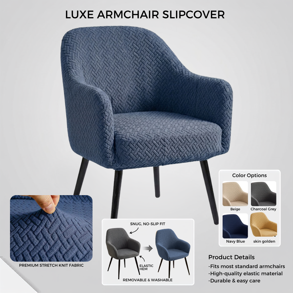 Stripe Jacquard Chair Covers -CC_D5