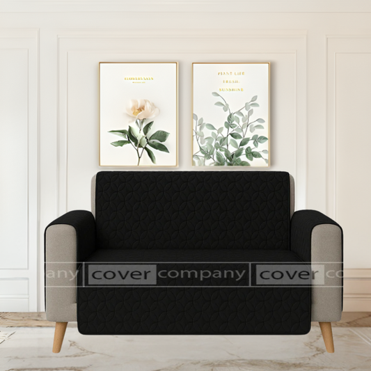 Ultrasonic Sofa Cover  (BLACK)