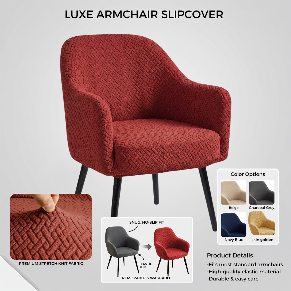 Stripe Jacquard Chair Covers -CC_D5