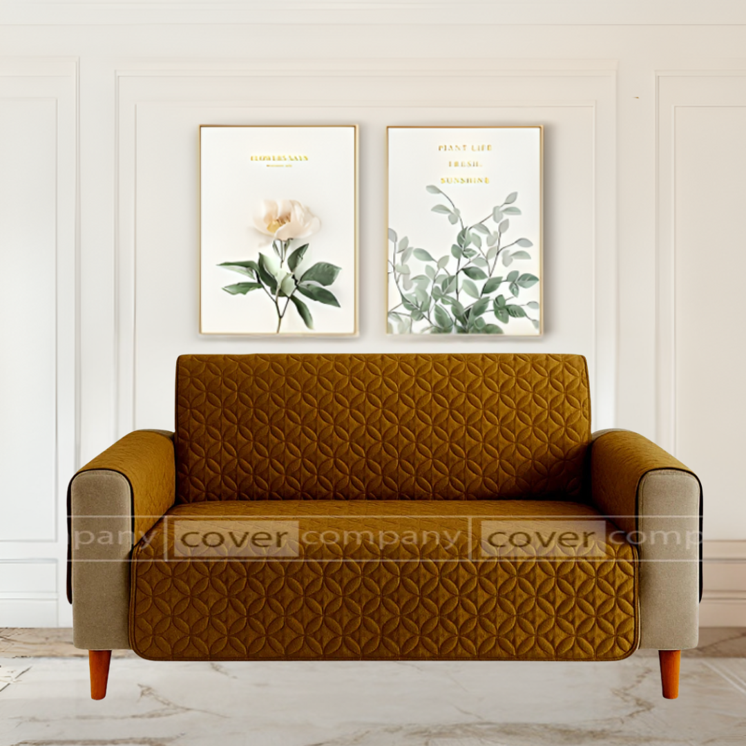 Ultrasonic Sofa Cover (coper)