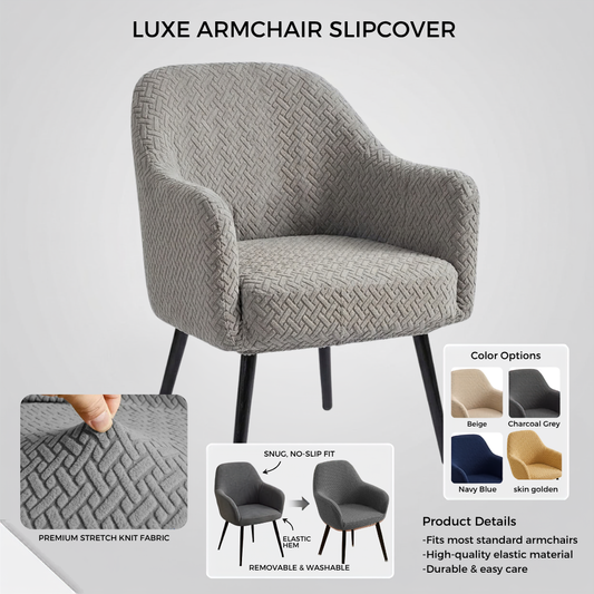 Stripe Jacquard Chair Covers -CC_D5