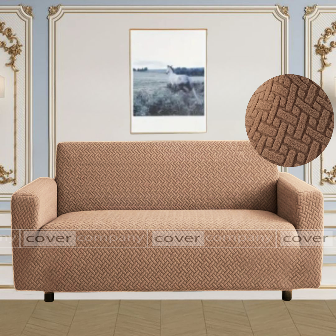 STRIPE JACQUARD SOFA COVER MOUSE